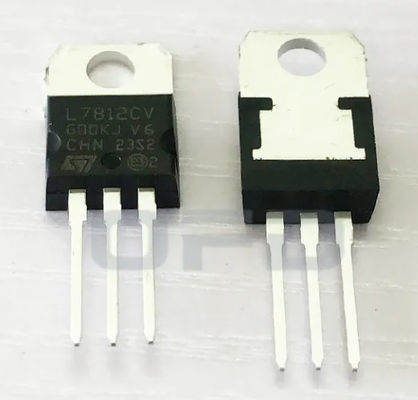 L7812CV-DG تنظیم کننده خطی 12 ولت 1.5 آمپر TO-220 حفاظت حرارتی اتصال کوتاه ایمن دقت ±2٪ -40 درجه سانتیگراد تا +120 درجه سانتیگراد