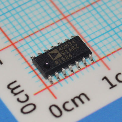 ADM3491ARZ: گیرنده RS-485 3.3V، 16Mbps، ±15kV ESD، 1/8 واحد بار، SOIC-4, -40°C تا +85°C
