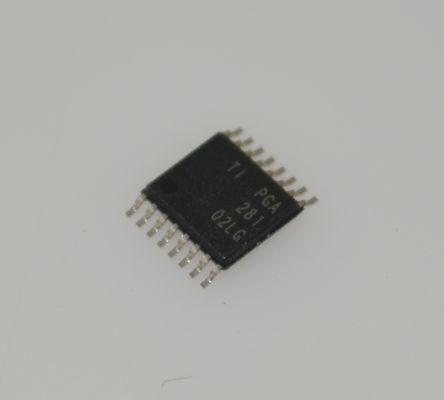 PGA281AIPWR تقویت کننده ی دقیق با بهره ی قابل برنامه ریزی 0.1-1000x، پهنای باند 10 مگاهرتز، منبع تغذیه ی ±18 ولت، خطای بهره 0.025%، TSSOP-16، -40°C تا +125°C