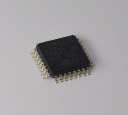 STM8S103K3T6C MCU 8 بیتی با فلش 8KB رم 1KB 16MHz سرعت 10 بیتی ADC 4 تایمر UART / SPI / I2C 2.95V-5.5V Range and 20-Pin TSSOP Package
