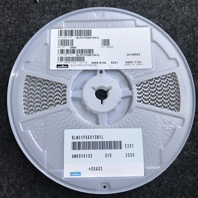 BLM31PG601SN1L القاوری القایی 600 ولت/3 آمپر با مقاومت DC پایین 16 میلی اهم، سرکوب نویز عالی با جریان بالا، محدوده دمایی گسترده از 55- درجه سانتیگراد تا 150+ درجه سانتیگراد، درجه AEC-Q200 درجه 1، ماده پیشرفته پایدار برای استفاده در خودرو و صنعت