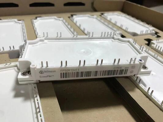 FP50R12KE3 1200V 50A PIM ماژول IGBT TRENCHSTOP TM IGBT3 کم VCE ((sat) کاهش کم تغییر یکپارچه اصلاح کننده و ترمز مس پایه NTC برای محرک های موتور