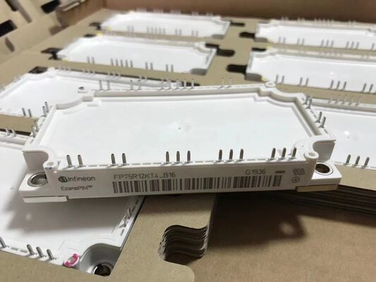 FP75R12KT4 B16 1200V 150A PIM ماژول IGBT Trench Field Stop Low VCE ((sat) 2.25V اصلاح کننده یکپارچه و NTC Baseplate مس 150 °C کار برای محرک های موتور و UPS