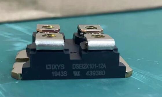 DSEI2X101-12A 1200 ولت 2x101 آمپر دیود دوگانه بازیابی فوق سریع بازیابی معکوس کم سوئیچینگ نرم ولتاژ فوروارد کم جریان بالا بسته ایزوله ایده آل برای اسنابر و جوشکاری