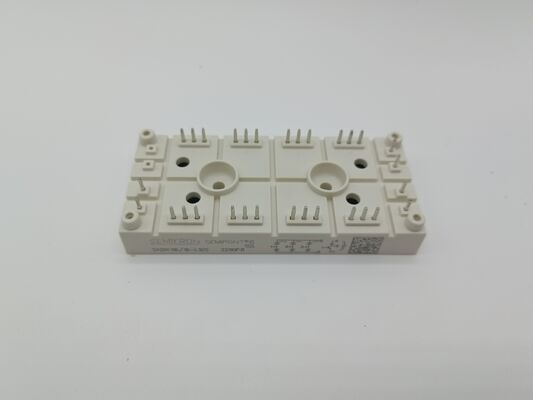 ماژول IGBT SKDH116/16-L105 1600 ولت 116 آمپر، پل 3 فاز، بوست چاپر، NTC داخلی، جریان هجومی بالا 950 آمپر، بسته SEMIPONT6، پین فشاری، دارای گواهینامه UL برای UPS و درایوها