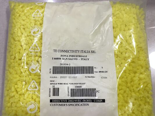 هدر 281934-2 با 2 موقعیت و گام 2.5 میلی‌متر، اتصال سیم به برد، زاویه راست، سوراخ‌کاری از طریق برد، پوشش‌دار، قفل اصطکاکی، قطبی شده، روکش قلع برای کاربردهای صنعتی و خودروسازی