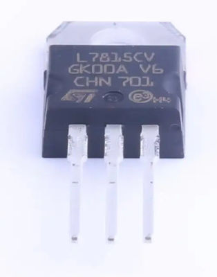 L7815CV-DG 15V 1.5A تنظیم کننده خطی TO-220 محافظت از حرارتی / مدار کوتاه ± 4٪ دقت -40 °C تا + 125 °C