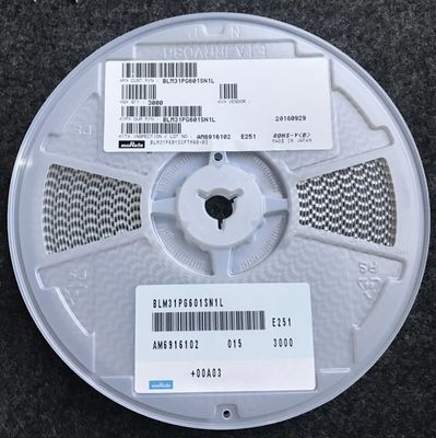 BLM31PG601SN1L 600Ω Ferrite Bead 1206 اندازه 3A جریان نامی مقاومت بالا@100MHz AEC-Q200 -55°C تا +125°C