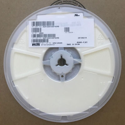 NCP18XH103F03RB: 10kΩ ترمیستور NTC، 0603 اندازه، دقت ±1٪، -40°C تا +125°C، قدرت 100mW، AEC-Q200