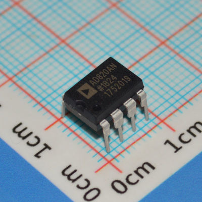 AD820AN 5MHz Precision Op Amp، ±18V Supply، 3mV Offset، 1μA Bias Current، DIP-8, -40°C تا +85°C