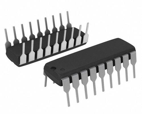 PIC16F54-I/P 8-bit RISC MCU 20MHz 512x12 فلش 25B رم 12 I/O DIP-18 2-5.5V -40°C~125°C قدرت کم <2mA