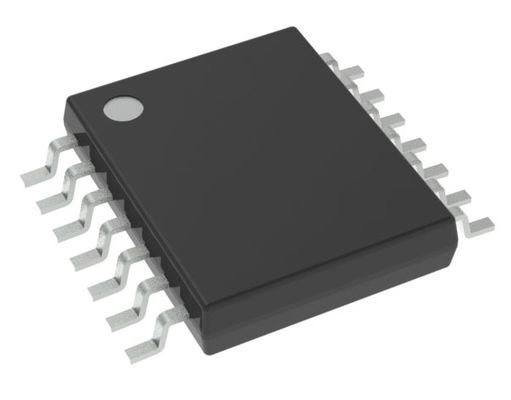 TLC374CPWR Quad CMOS Comparator 2μs Response 2.7-16V Supply 1mV Offset Push-Pull Output TSSOP-14 -40°C تا +125°C درجه صنعتی