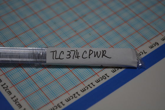 TLC374CPWR Quad CMOS Comparator 2μs Response 2.7-16V Supply 1mV Offset Push-Pull Output TSSOP-14 -40°C تا +125°C درجه صنعتی