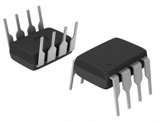 TLC549CP ADC 8 بیتی 40ksps کلاک 4MHz منبع تغذیه تکی 3-6 ولت DIP-8 ±0.5LSB INL توان کم <15mW -40°C تا +85°C