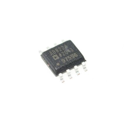 AD822ARZ تقویت کننده ابزار دقیق 1nA Bias Current 0.3μV/°C Drift SOIC-8 2.2-18V -40°C تا +125°C