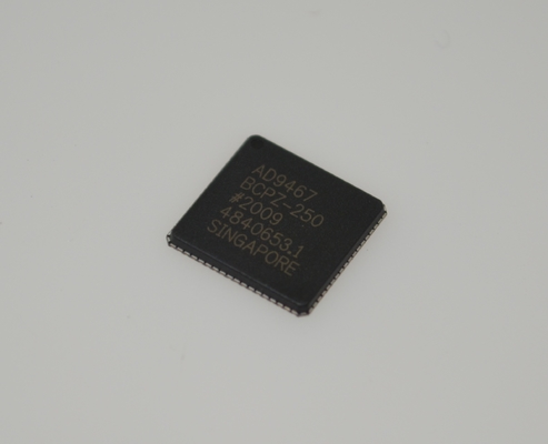 AD9467BCPZ-250 مبدل آنالوگ به دیجیتال 16 بیتی 250MSPS با 80dB SNR، تغذیه 1.8 ولت، خروجی های LVDS، LFCSP-64، -40 درجه سانتیگراد تا +85 درجه سانتیگراد، درجه صنعتی