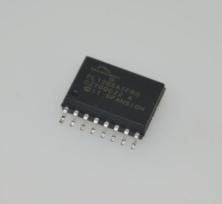 S25FL128SAGMFIR01 128Mb SPI NOR Flash، ساعت 104 مگاهرتز، 100 هزار چرخه پاک کردن، حفظ داده 20 ساله، 2.7-3.6 ولت، SOIC-16، -40 درجه سانتیگراد تا +85 درجه سانتیگراد