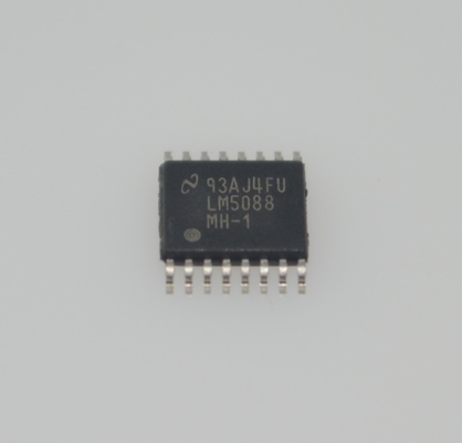 LM5088MHX-1 رگولاتور سوئیچینگ باک 75 ولت 1.5 آمپر با ورودی وسیع 7.5 ولت - 75 ولت خروجی قابل تنظیم (1.25 ولت - 60 ولت) 90٪ راندمان تنظیم فرکانس (50 کیلوهرتز - 1 مگاهرتز) خاموش شدن حرارتی و پکیج HTSOP-8