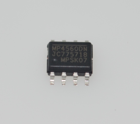 MP4560DN-LF 60V 5A کنورتر مرحله ای با کارایی بالا با ورودی گسترده 4.5 - 60V 500kHz فرکانس تنظیم پذیر خروجی محافظت از جریان بیش از حد خاموش شدن حرارتی و بسته DFN فشرده