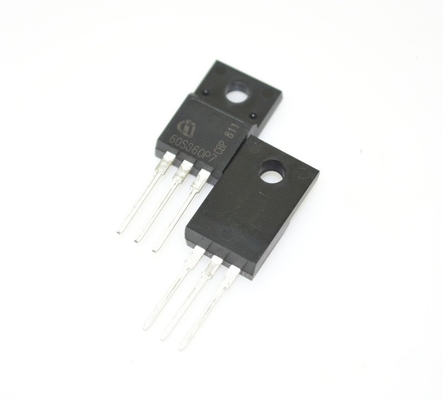 IPA60R360P7SXKSA1 600V CoolMOS TM 360mΩ RDS ((on) 11A جریان فوق العاده کم از دست رفتن سوئیچینگ کارایی بالا محافظت ESD قوی TO-220 بسته برای SMPS و برنامه های کاربردی صنعتی