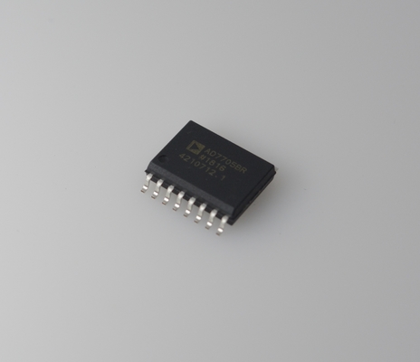 AD7705BRZ ADC 16-بیتی با دقت بالا، نویز کم، عملکرد 3 ولت/5 ولت، فیلتر داخلی، رابط SPI، توان کم، -40 درجه سانتیگراد تا +85 درجه سانتیگراد، درجه صنعتی