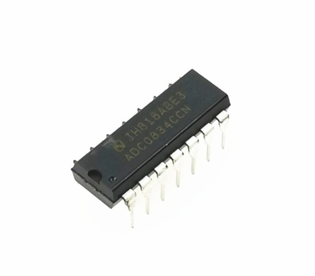 ADC0834CCN 8-Bit ADC 4-Channel Input 5V Supply Serial I/O Low Power 0°C تا +70°C رابط MCU آسان راه حل مقرون به صرفه