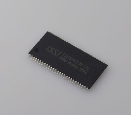 IS42S16320B-7TL SDRAM با چگالی 64 مگابیت، سرعت 166 مگاهرتز، عملکرد 3.3 ولت، سازماندهی 16Mx16، رابط LVTTL، دمای صنعتی (-40°C~85°C)، بسته بندی TSOP-II فشرده، قابلیت اطمینان بالا