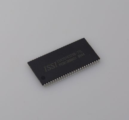 IS42S16320B-7TL SDRAM با چگالی 64 مگابیت، سرعت 166 مگاهرتز، عملکرد 3.3 ولت، سازماندهی 16Mx16، رابط LVTTL، دمای صنعتی (-40°C~85°C)، بسته بندی TSOP-II فشرده، قابلیت اطمینان بالا