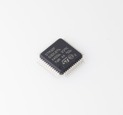 STM32F030C8T6 48MHz Cortex-M0 MCU 64KB فلش 8KB رم 12 بیت ADC کم هزینه 5V تحمل 37 GPIOs و طیف گسترده ای از دمای برای طرح های جاسازی شده قوی