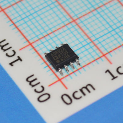 ADR02ARZ دقت 5.0V ولتاژ مرجع شور بسیار کم 4μVpp 0.02% دقت اولیه 3ppm/°C حرکت 10mA خروجی 1.2V تا 15V محدوده