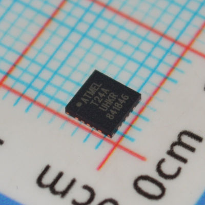 ATTINY24A-MUR میکروکنترلر 8 بیتی AVR با 2 کیلوبایت فلش، سرعت 12 مگاهرتز، 128 بایت EEPROM، 12 پین ورودی/خروجی، عملکرد 1.8 ولت تا 5.5 ولت، -40 درجه سانتیگراد تا +85 درجه سانتیگراد و توان فوق العاده کم برای طراحی های فشرده