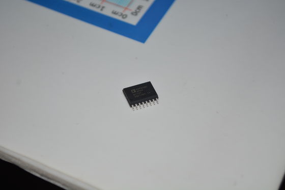 فرستنده و گیرنده RS-485 ایزوله ADM2486BRWZ با سرعت 500 کیلوبیت بر ثانیه، ایزولاسیون 2.5 کیلو ولت، ESD ±15 کیلو ولت، منطق 3 ولت/5 ولت، CMR بالا، دمای صنعتی برای PLC/کنترل موتور