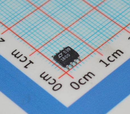 LT1800CS8#PBF تقویت کننده عملیاتی 100 مگاهرتز پهنای باند بهره 450V/µs نرخ چرخش 3.5nV/√Hz نویز 2.7-12.6V منبع تغذیه ورودی/خروجی ریل به ریل 8 پین SOIC -40°C تا 85°C کم مصرف