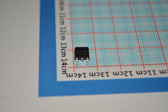 SBRD10200TR پل یکسو کننده SBR 100V 20A با Vf کم، راندمان بالا <155°C TJ، دارای رتبه Surge، دارای گواهی AEC-Q101 برای درایوهای موتورهای برس‌دار خودرو و صنعتی