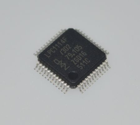 LPC1114FBD48/302 ARM Cortex-M0 میکروکنترلر 32 بیتی، CPU با سرعت 50 مگاهرتز، حافظه فلش 32 کیلوبایتی، حافظه SRAM 8 کیلوبایتی، ADC 12 بیتی، 42 پین GPIO، UART/SPI/I2C، توان کم مصرف < 1 میکروآمپر در حالت Deep Sleep