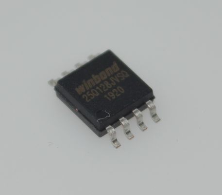 W25Q128JVSIQ 128Mb (16MB) SPI NOR فلش با Quad / DUAL I / O 133MHz Clock Rate 4KB Uniform Sector and 256B صفحه ویژگی های معماری انعطاف پذیر عملکرد بالا و مصرف انرژی پایین
