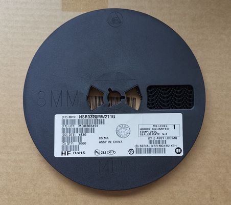 NSR0320MW2T1G دیود Schottky 30V / 2A با کارایی بسیار پایین VF AEC-Q101 واجد شرایط MSL1 بسته SMAFL بدون هالوجن عملکرد حرارتی برتر برای کاربردهای خودرو / صنعتی