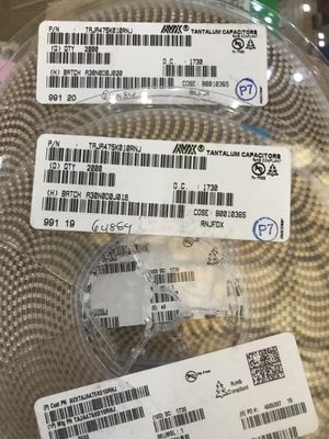 TAJA475K010RNJ 4.7μF 10V تانتالوم تهویه کننده 10٪ Tol 1310 مورد کم ESR قابلیت اطمینان بالا AEC-Q200 واجد شرایط طیف گسترده ای از دمای برای خودرو و کاربردهای صنعتی