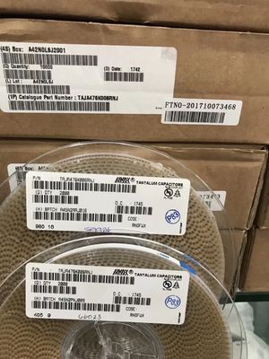 TAJA475K010RNJ 4.7μF 10V تانتالوم تهویه کننده 10٪ Tol 1310 مورد کم ESR قابلیت اطمینان بالا AEC-Q200 واجد شرایط طیف گسترده ای از دمای برای خودرو و کاربردهای صنعتی