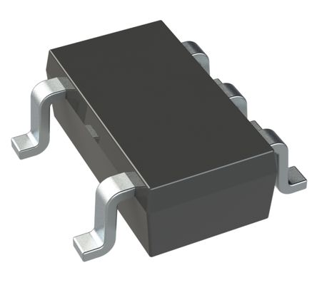 AP2821KTR-G1 سوئیچ بار تک کاناله 36 ولت 2 آمپر، فوق‌العاده کم 60mΩ Rds(on)، منطق 1.2 ولت تا 5.5 ولت، راه‌اندازی سریع 20µs، مسدود کننده جریان معکوس واقعی، حفاظت حرارتی و جریانی، -40 درجه سانتیگراد تا +125 درجه سانتیگراد