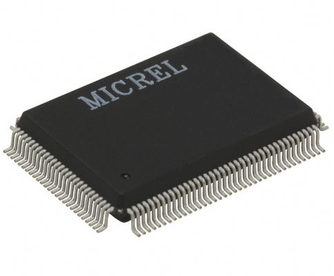 KSZ8997 9-Port 10/100 Managed Switch with QoS VLAN Energy Detection Auto-MDI/MDIX 3.3V Operation Industrial Temper (-40°C تا +85°C) بسته 128-Pin PQFP و مدیریت پیشرفته ترافیک