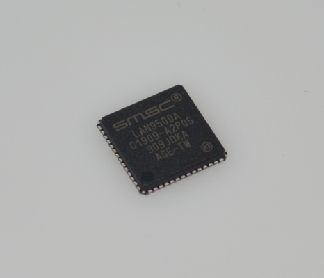 LAN9500A-ABZJ کنترلر اترنت پیشرفته USB 2.0 به 10/100 با MAC/PHY و EEPROM یکپارچه با سرعت بالا 480 مگابیت بر ثانیه، توان فوق العاده کم، دمای صنعتی، ESD مقاوم و QFN جمع و جور 36 پین برای طراحی های تعبیه شده