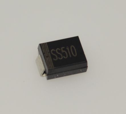 SR510 Schottky Barrier Rectifier 5A 20V Low VF High Efficiency Ultra-Fast Switching Low Power Loss High Current Capability DO-201AD Package for SMPS and Polarity Protection