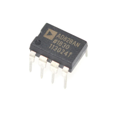 AD828ANZ Dual 50MHz Low Noise Video Op Amp 1200V/µs Slew Rate 0.02%/0.03° Diff Gain/Phase Internal Gain-Setting Resistors for High-Speed Imaging CCD Processing and Ultrasound Systems