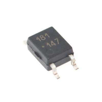 HCPL-181-000E اپتوکوپلر پرسرعت 1MBd با CMR 50kV/µs، فاصله خزشی 3.75mm، ایزولاسیون 5000Vrms، -40°C تا +105°C، 0.5mA IF کم، دارای گواهی UL/CUL/BSI، پکیج SOIC-8
