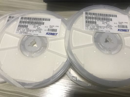 C0603C475K8PACTU MLCC 4.7μF 10V X7R 0603 خازن سرامیکی ظرفیت بالا عملکرد پایدار مطابق با RoHS و درجه اتوماتیک AEC-Q200