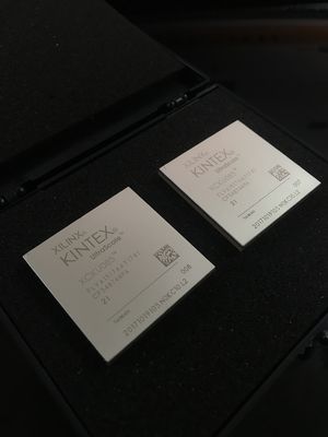 بهره‌برداری از FPGA Kintex UltraScale XCKU085 با عملکرد بالا با 1.5 میلیون سلول منطقی، 1517 ورودی/خروجی، 8.0 گیگابایت بر ثانیه، 34 مگابیت BRAM، 5.5 مگابیت UltraRAM، IC 2.5D، اترنت 100G