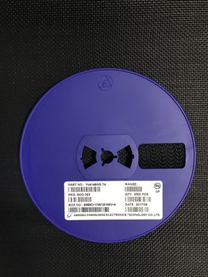 دیود سوئیچینگ پرسرعت 1N4148WS با ولتاژ 100 ولت، جریان 150 میلی آمپر، خازن فوق العاده کم 2 پیکوفاراد، بازیابی 4 نانوثانیه، بسته بندی مینیاتوری SOD-323، دارای گواهینامه AEC-Q101 برای کاربردهای خودرو و عمومی