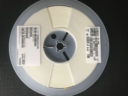RC0603JR-071ML 1mΩ 5% 0603 Shunt Resistor 0.1W Power 75V Rated High Current Capability Stable Thick Film Tape and Reel Packing RoHS Compliant Cost-Effective Solution