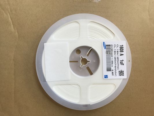 CL10A105KP8NNNC 1μF 10V X7R 0603 MLCC ±10% Tolerance High Capacitance General Purpose Nickel Barrier Flexible Termination RoHS Compliant Tape and Reel Packaging